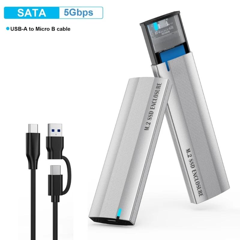 M.2 NVME Ŭ ڽ USB3.1 10Gbps NVMe SSD ̽ NVMe-USB  ̽ Dropship